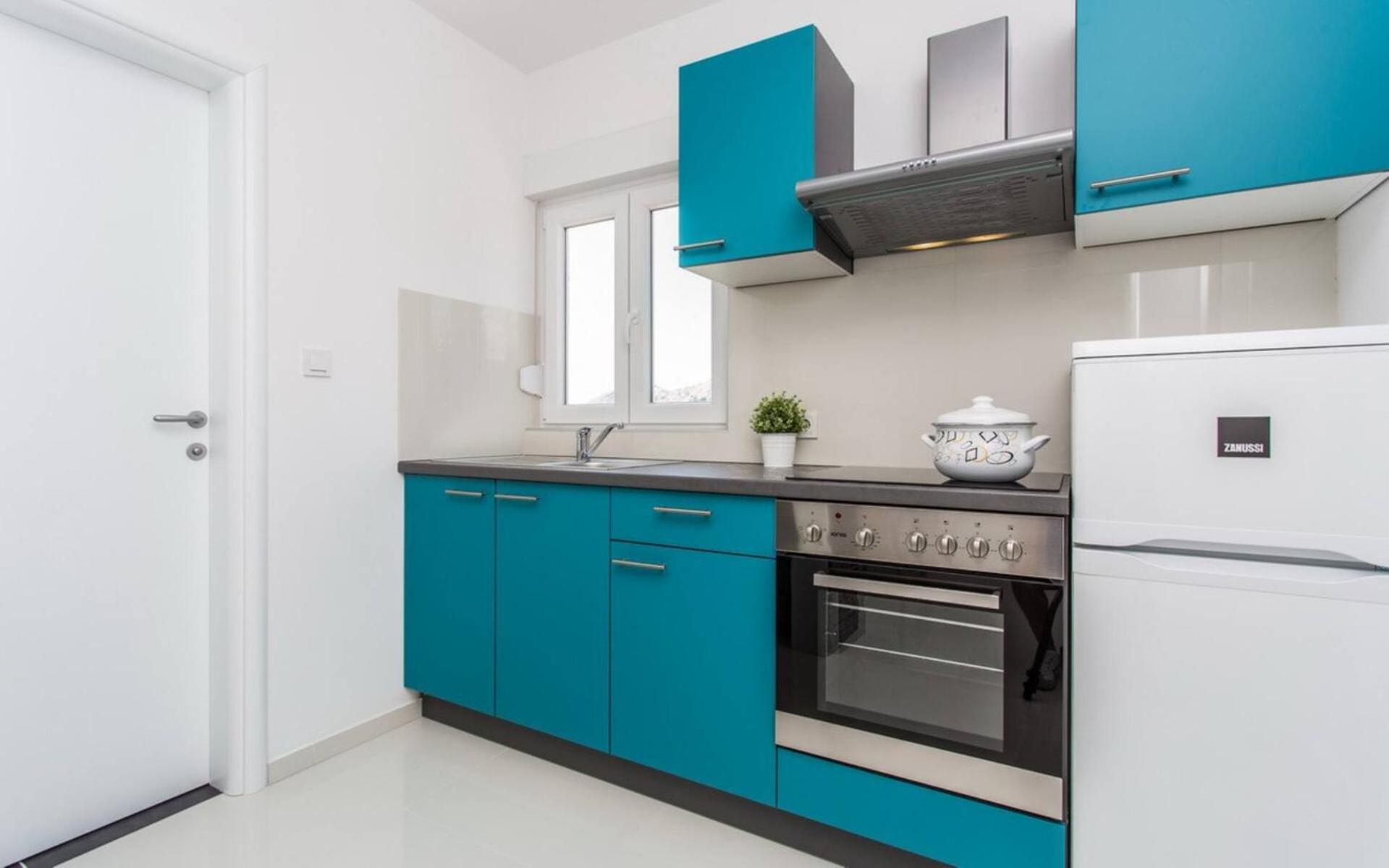 Apartments Bernardeta 1 Baska  Bagian luar foto